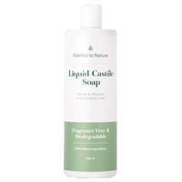 Faithful to Nature Castile Liquid Soap